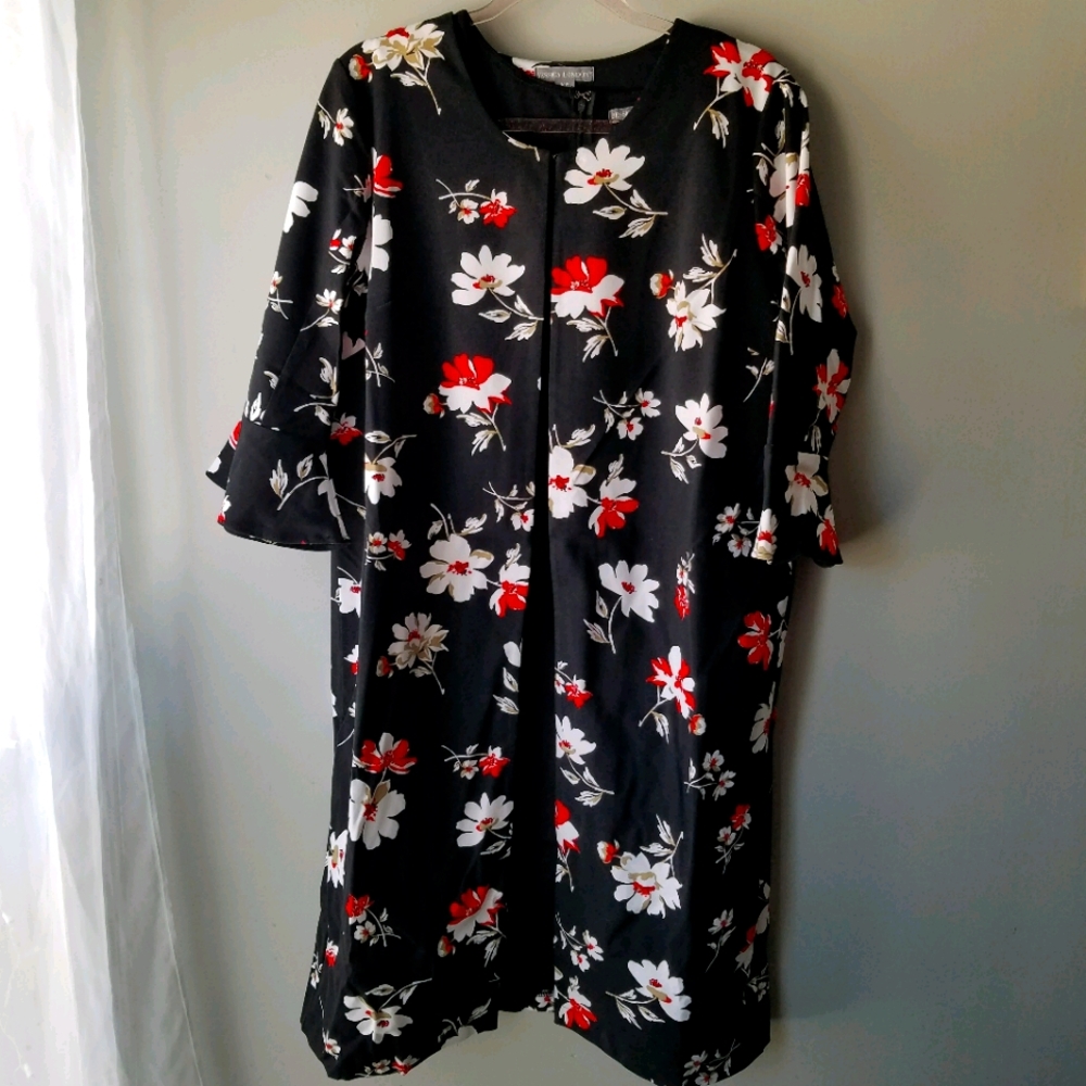 Jessica London 2 Piece Dress Set NWOT Size 16W 13-0060-7